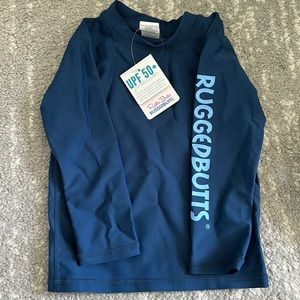 Ruffle butts UPF 50+ protection swim shirt